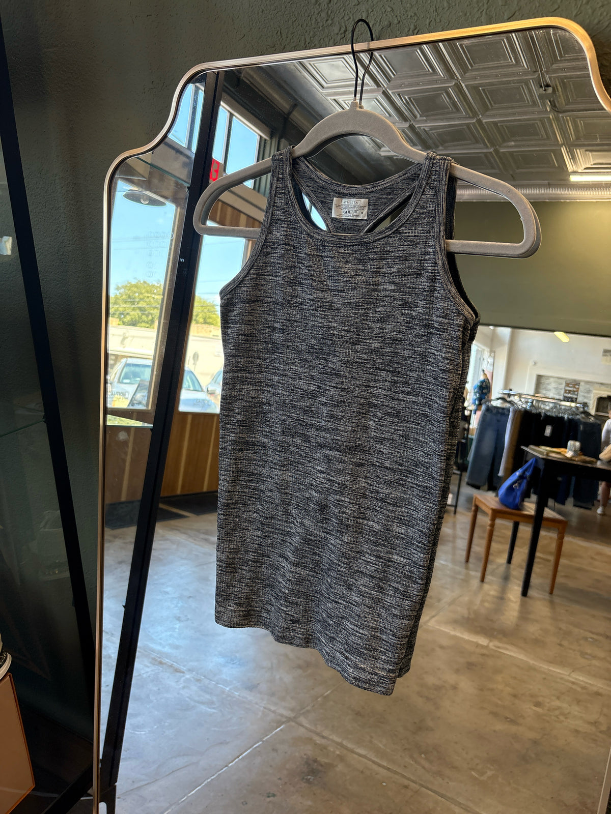 ATHLETA Size S grey/black Top