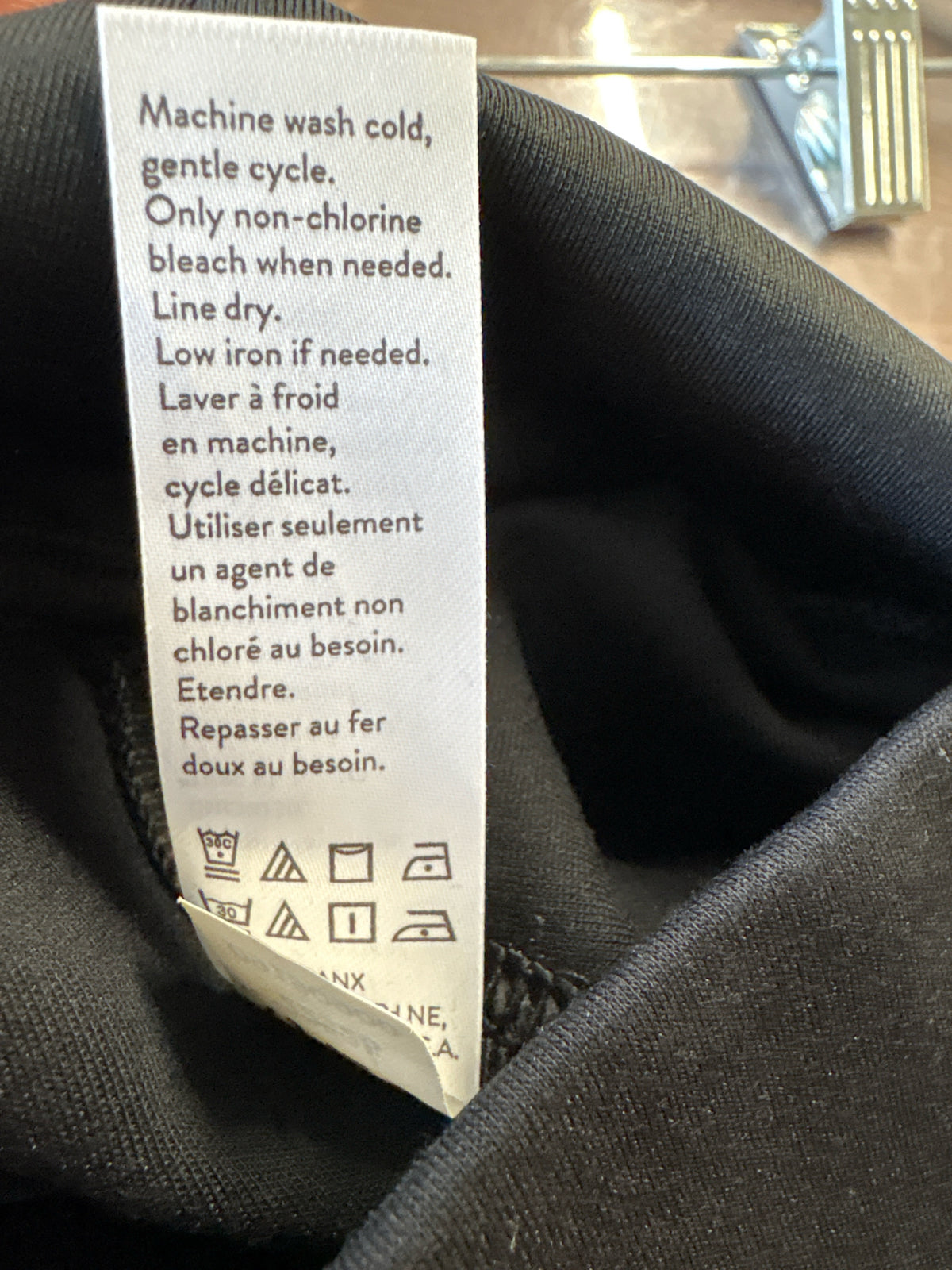 Spanx Size XL Black Leggings
