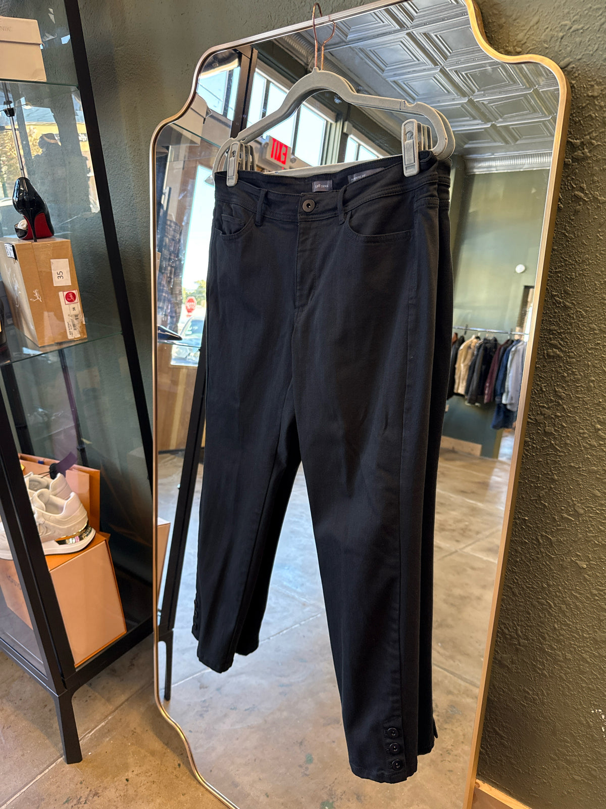 J Jill Size 10 Black Pants