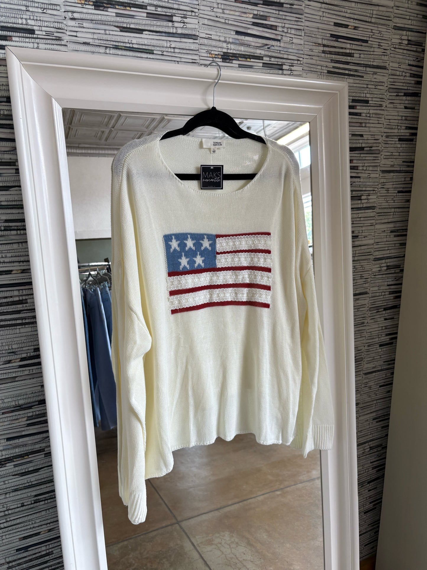 Size L Cream Sweater