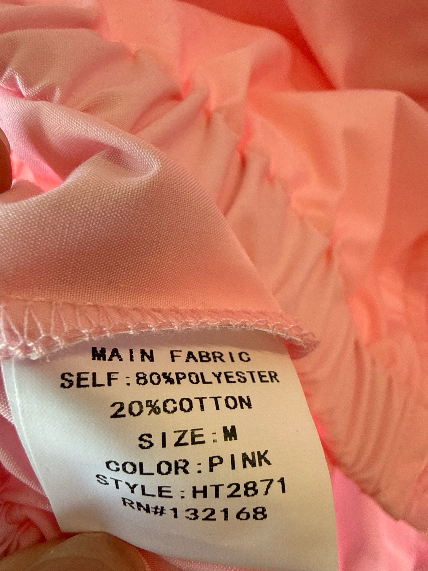 Love Highlight Size M Pink Top