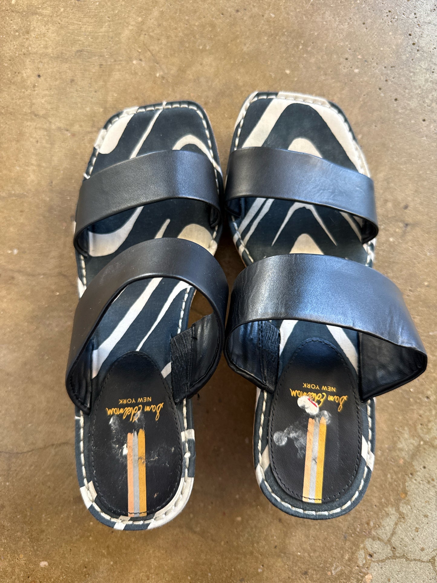 Sam Edelman Shoe Size 8 Black/White Wedge
