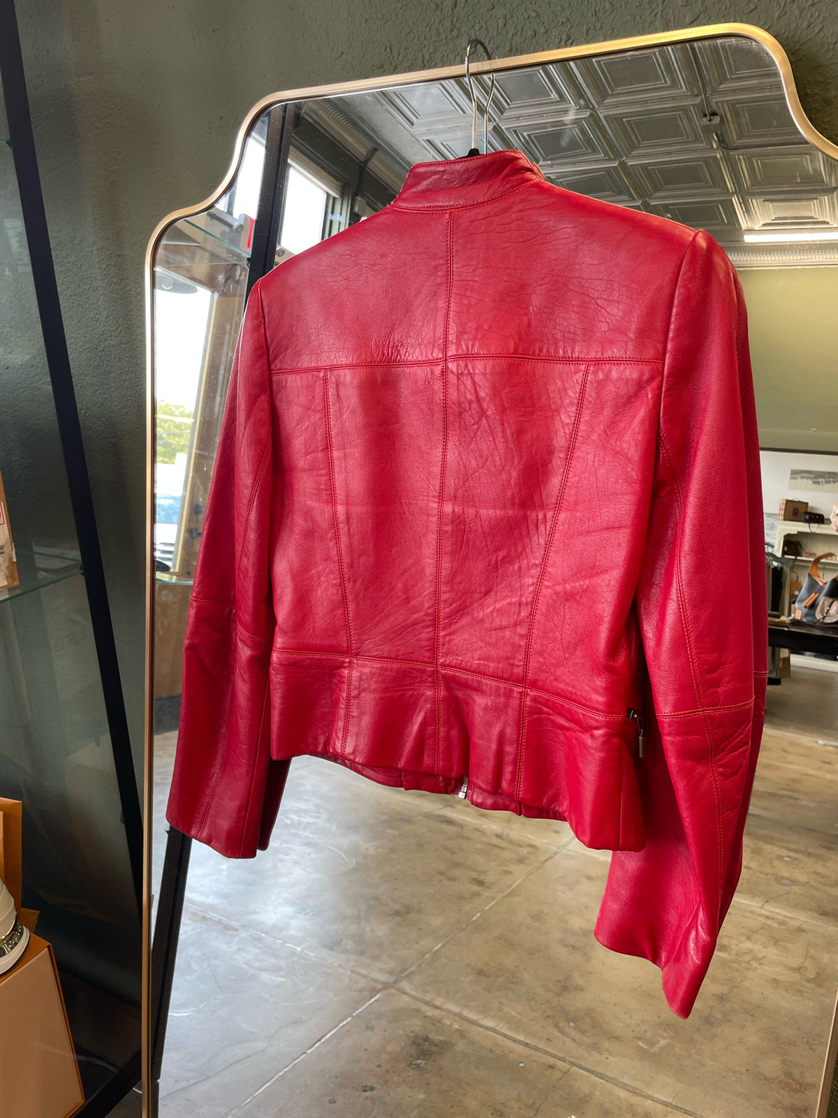 Alberto Makali Size 6 Red Jacket