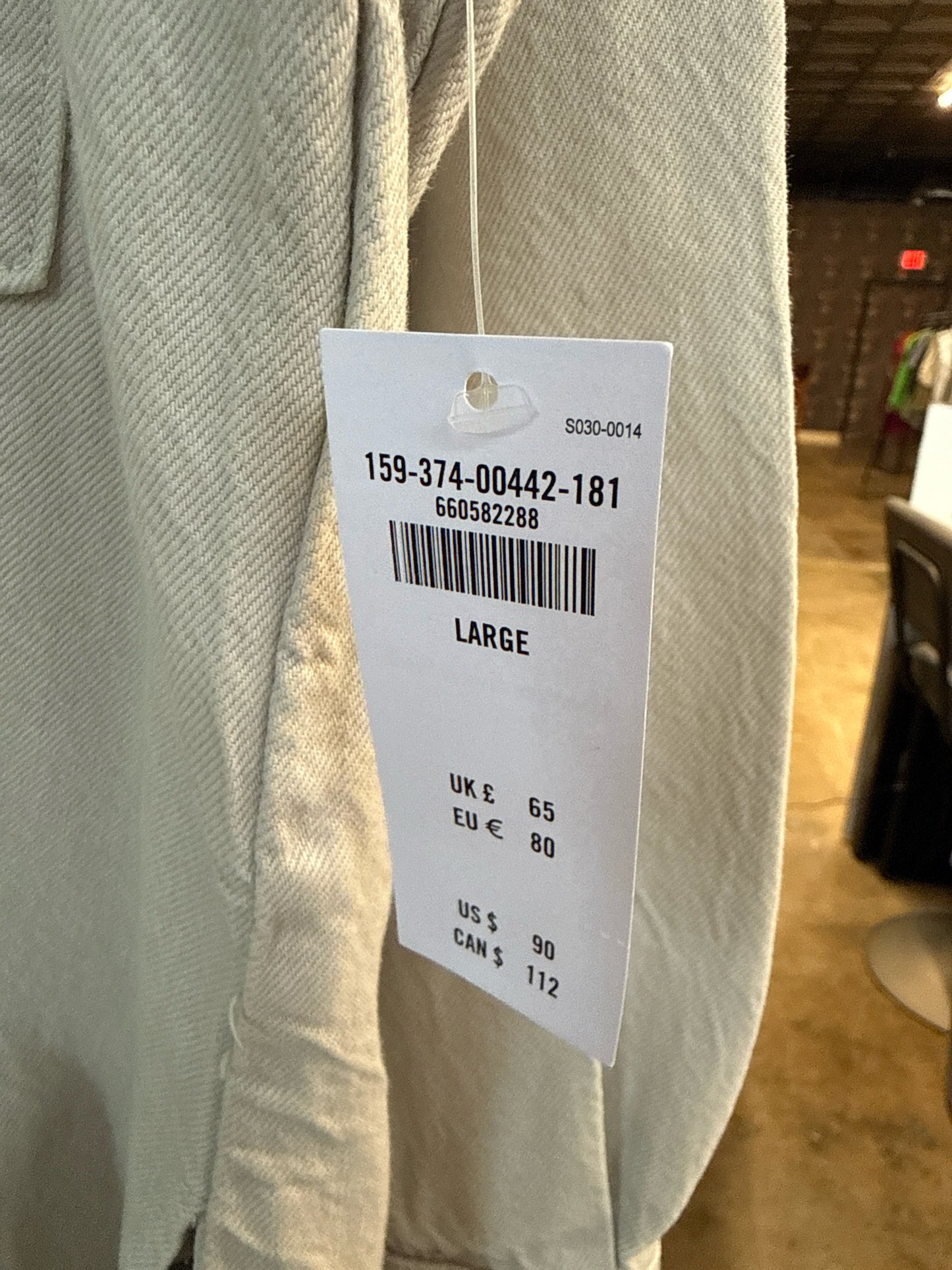 Abercrombie & Fitch Size L Tan Dress