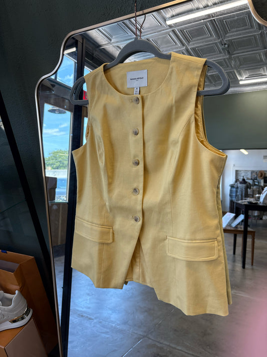 Banana Republic Size 10 Yellow Vest