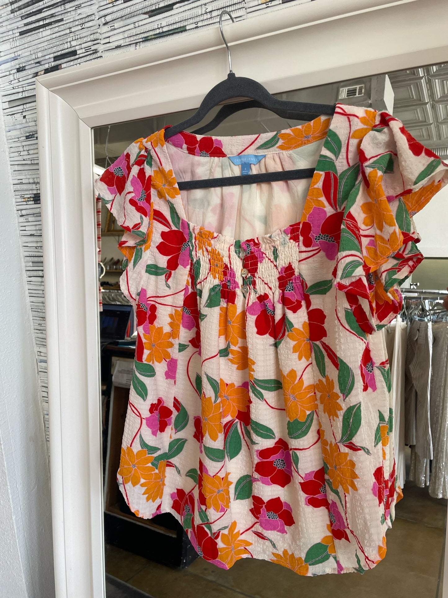 Draper James Size S multi Top