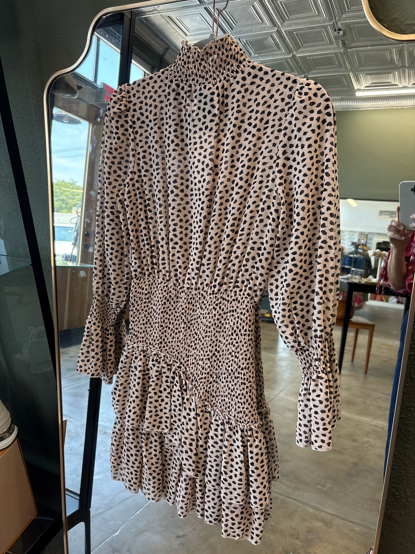 Hello Molly Size XS Leopard Dress