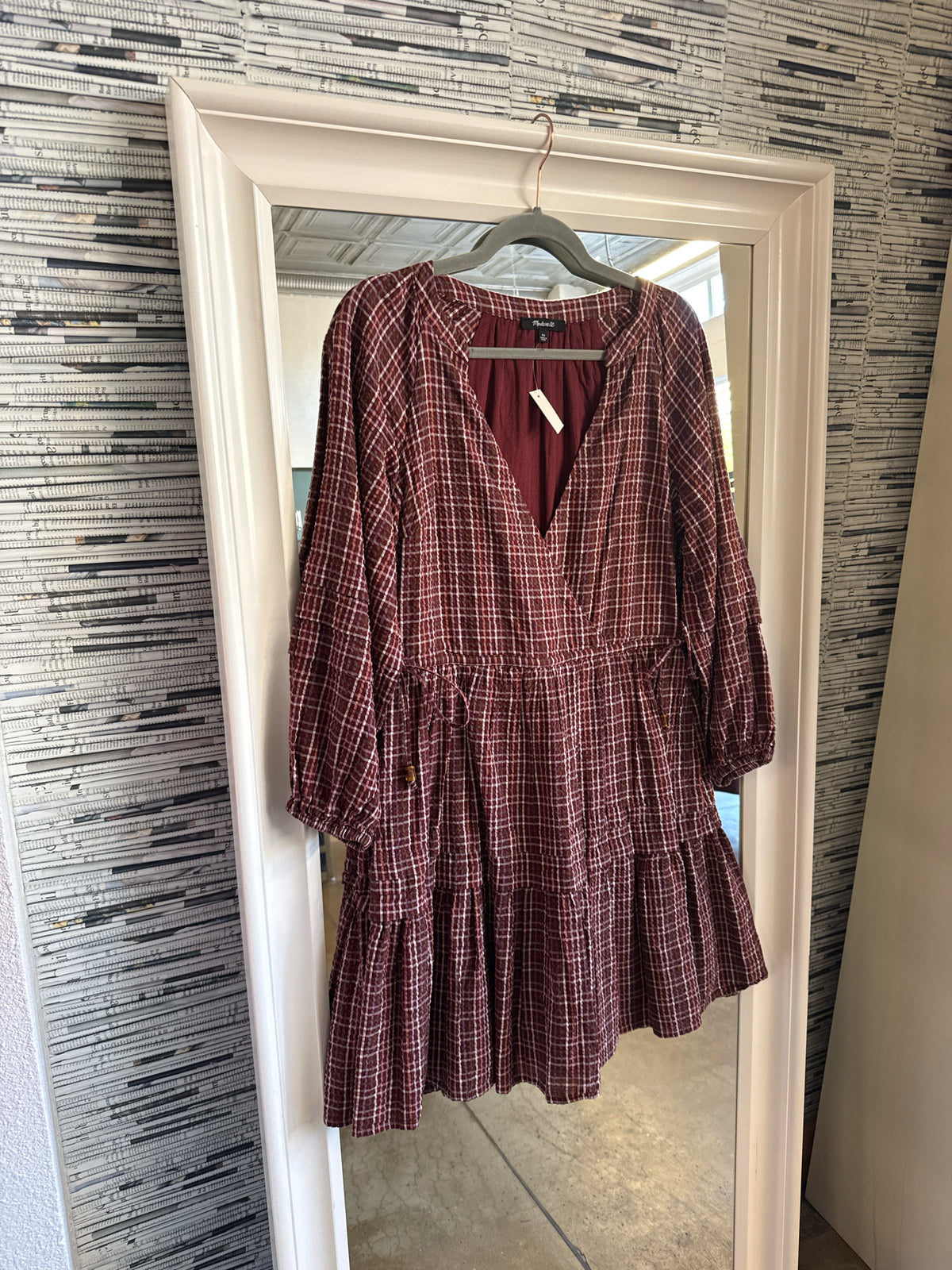 MADEWELL Size XS Maroon Dress