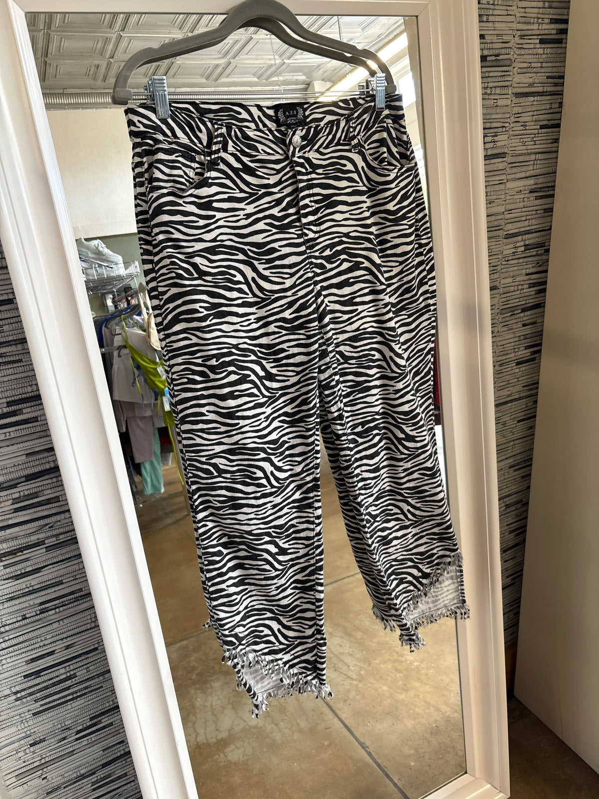 AZI Size 14 Zebra Pants