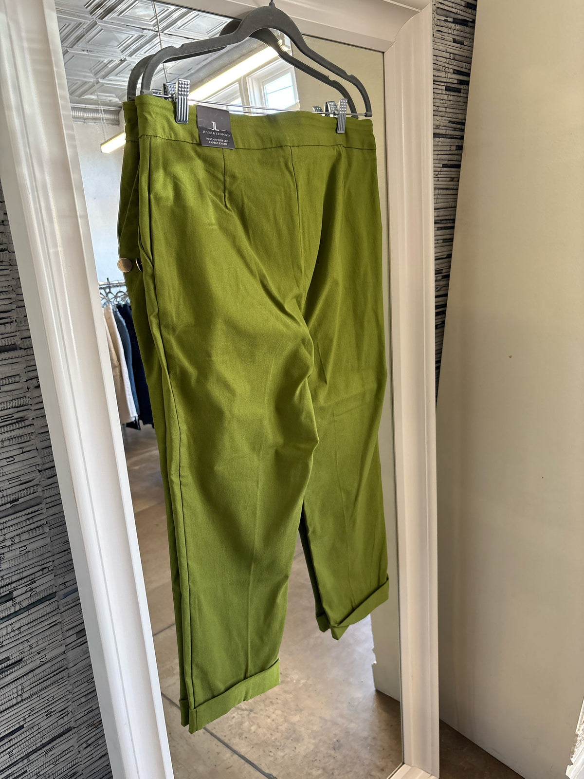 Jules & Leopold Size XL Green Pants
