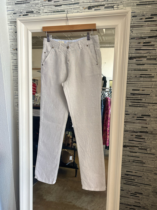 Poetry Size 4 Cream Pants