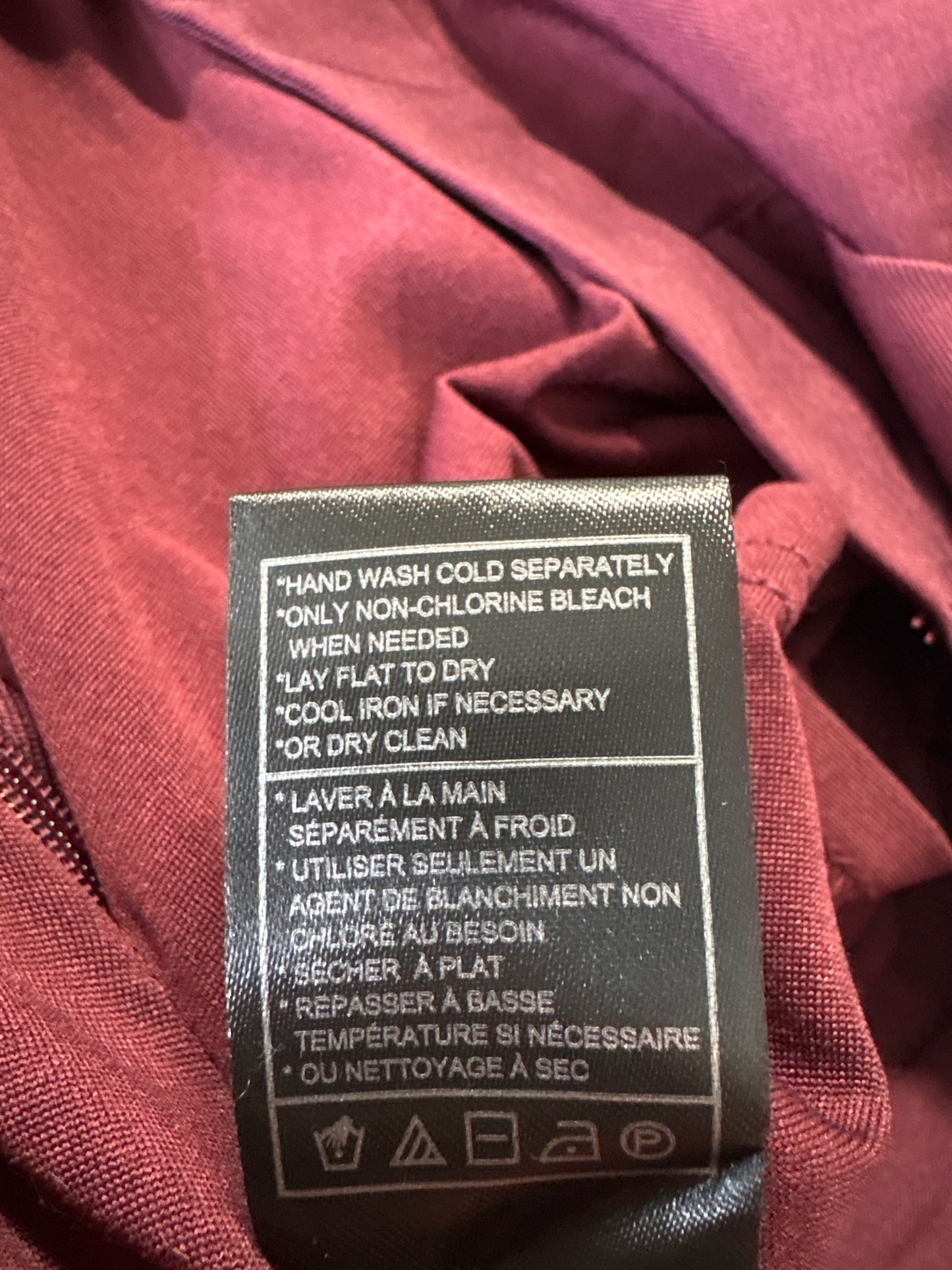 Steve Madden Size 10 Maroon Skirt