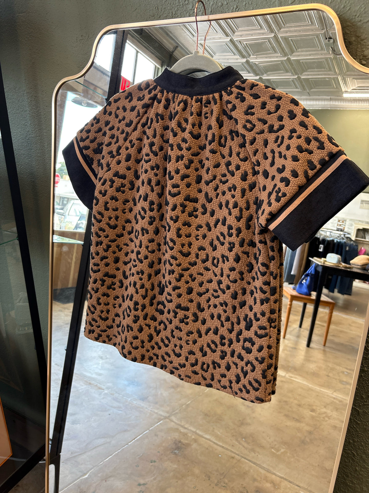 THML Size S Leopard Top