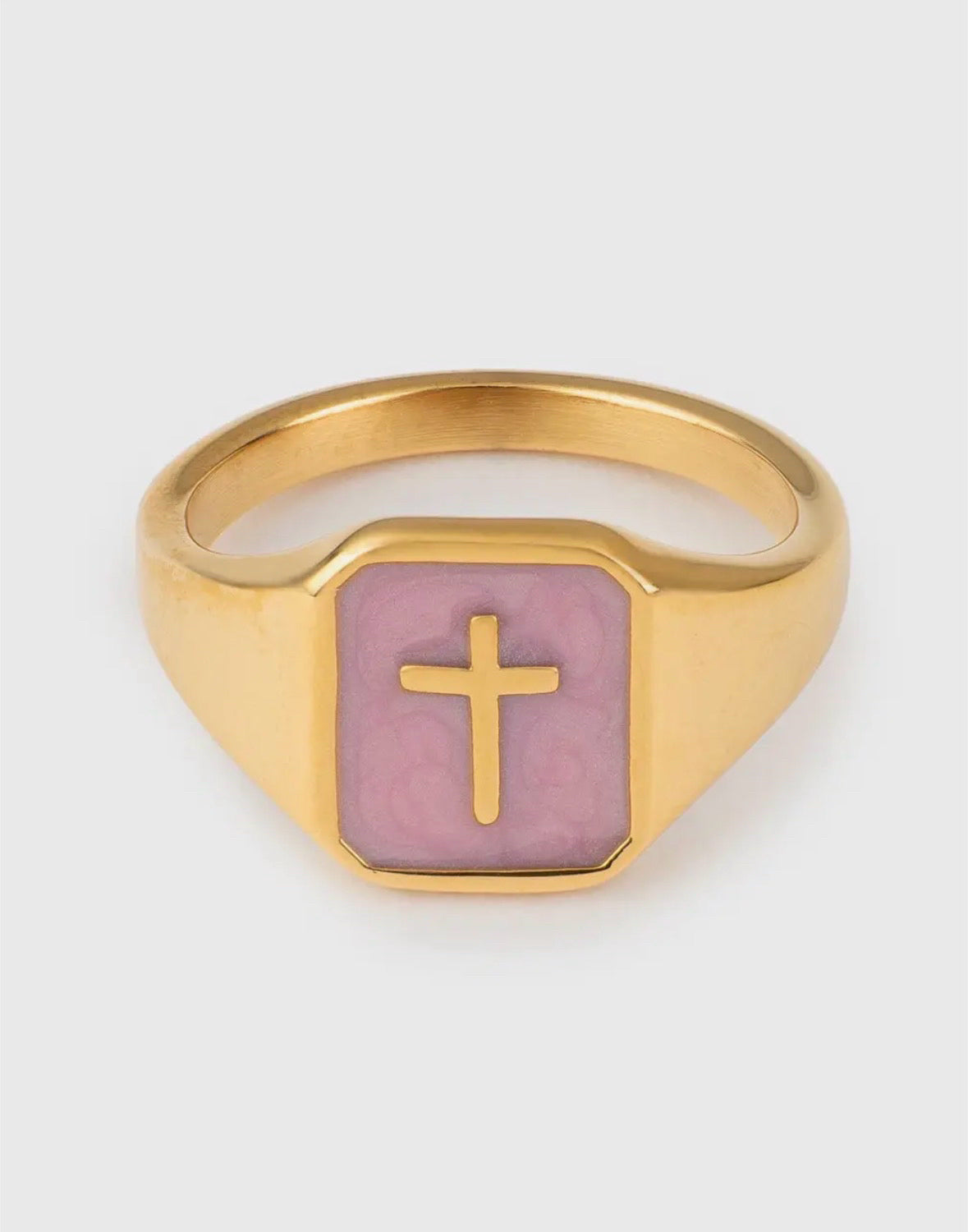 Elevated Faith Gold/Purple Ring 8