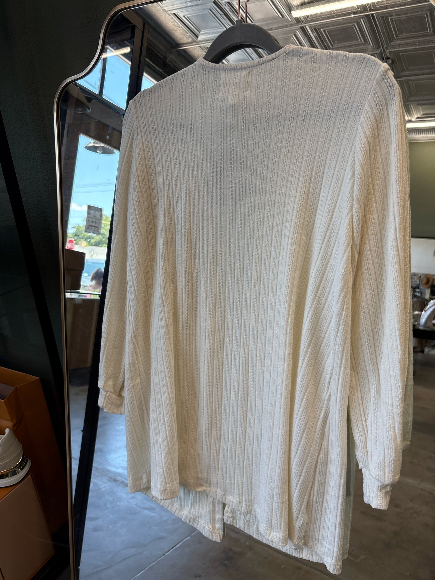 Blu Pepper Size S Cream Cardigan