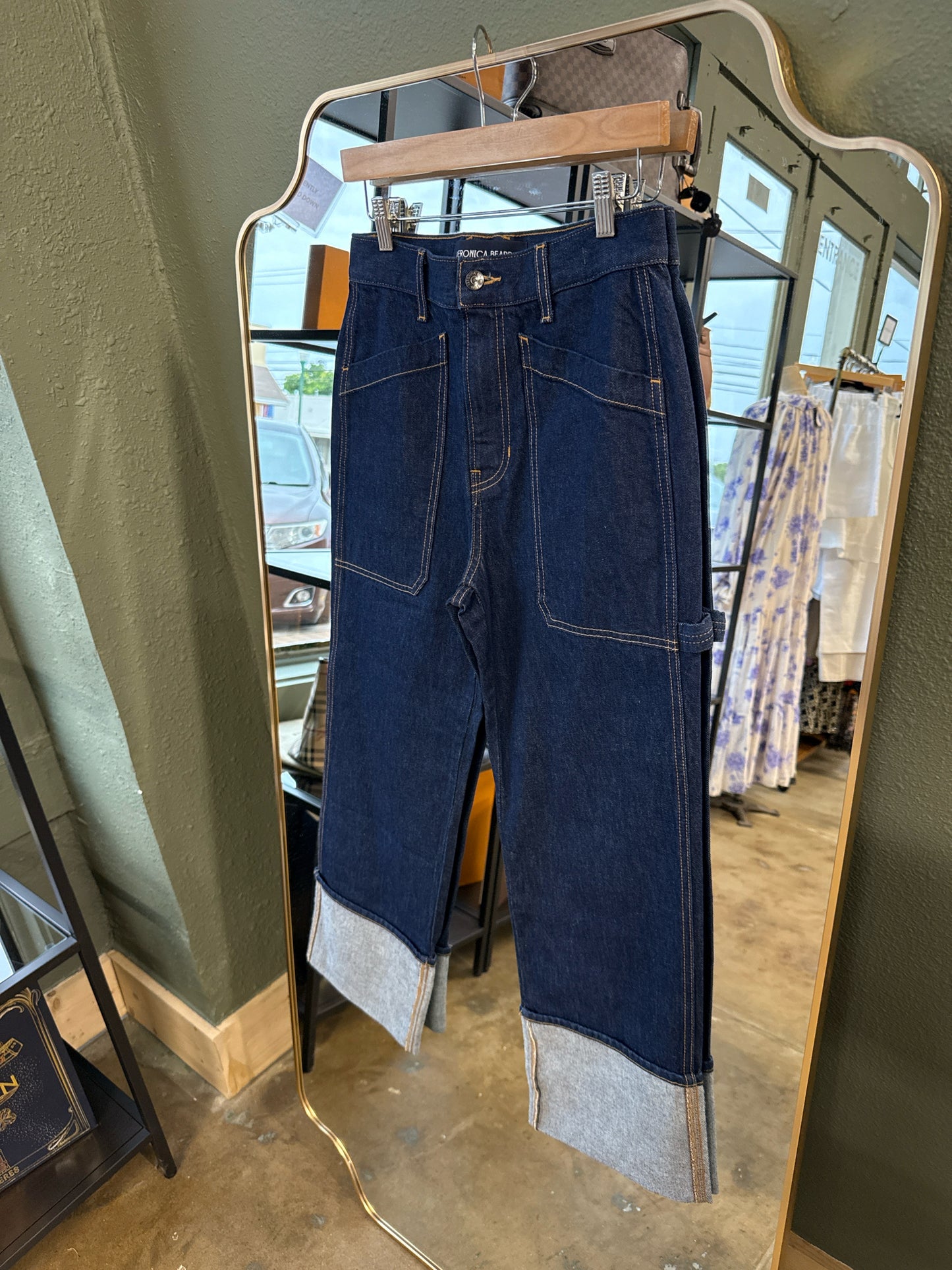 VERONICA BEARD Size 28 Denim Dark Wash Jeans