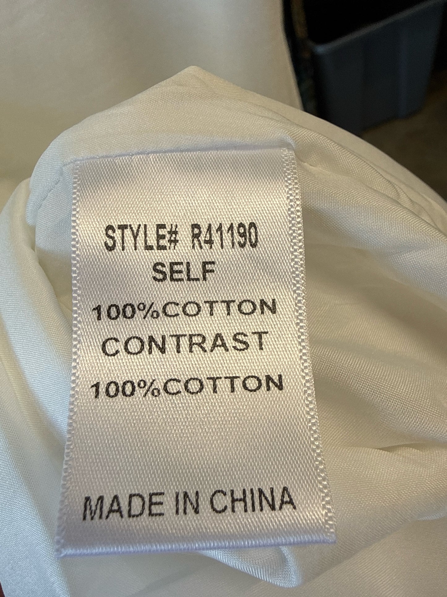 Jodifl Size L White/Blue Dress