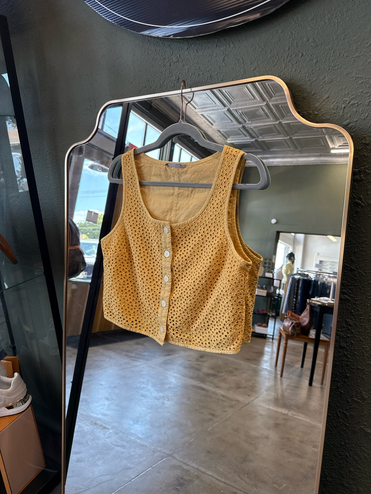 Everlane Yellow Vest