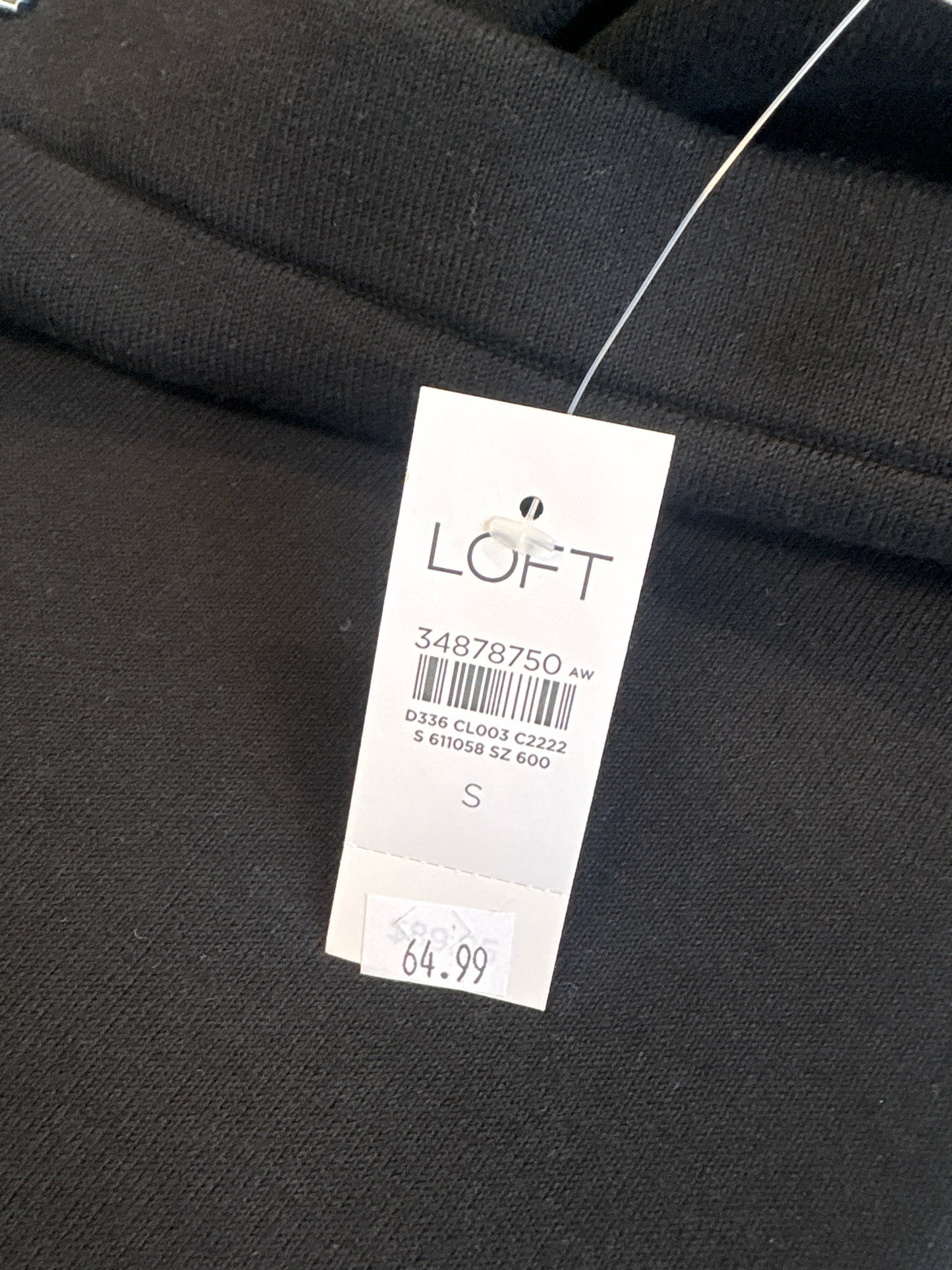 LOFT Size S Black Skirt