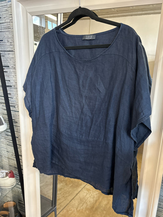 Saga Size XL? Blue Top