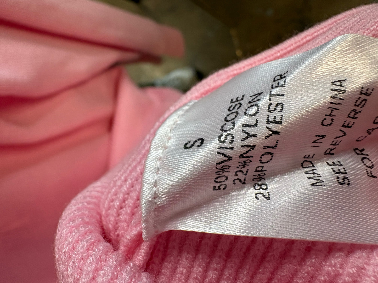 wishlist Size S Pink Cardigan