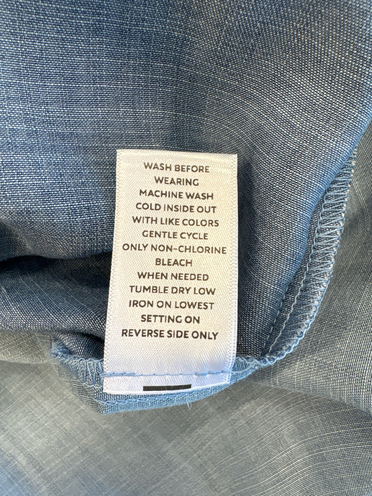 Nurture Size XL Denim Top