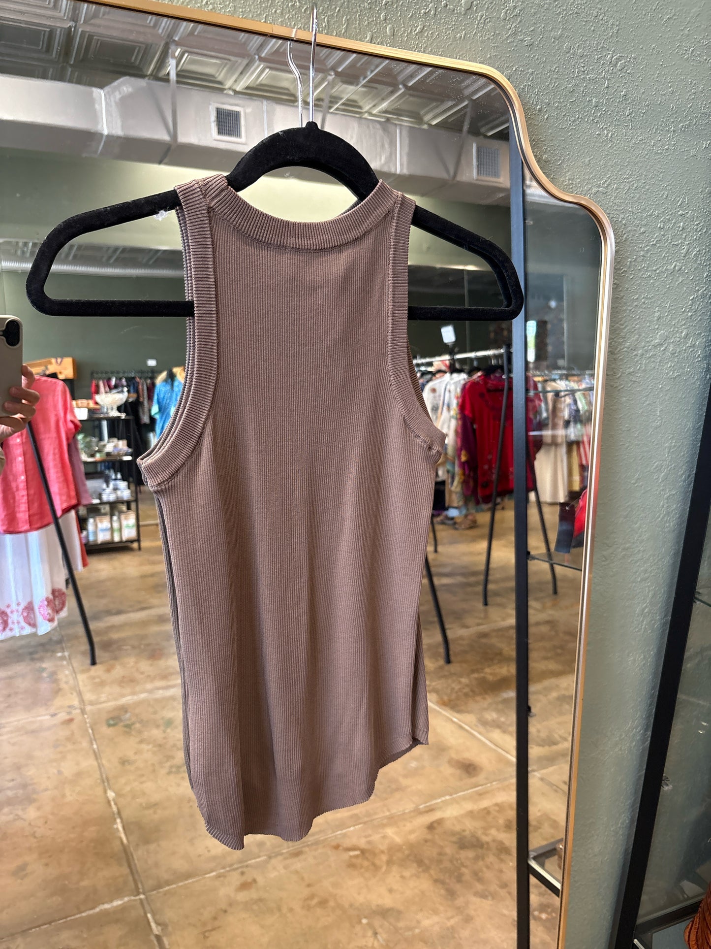 Miou Muse Size S Brown Top
