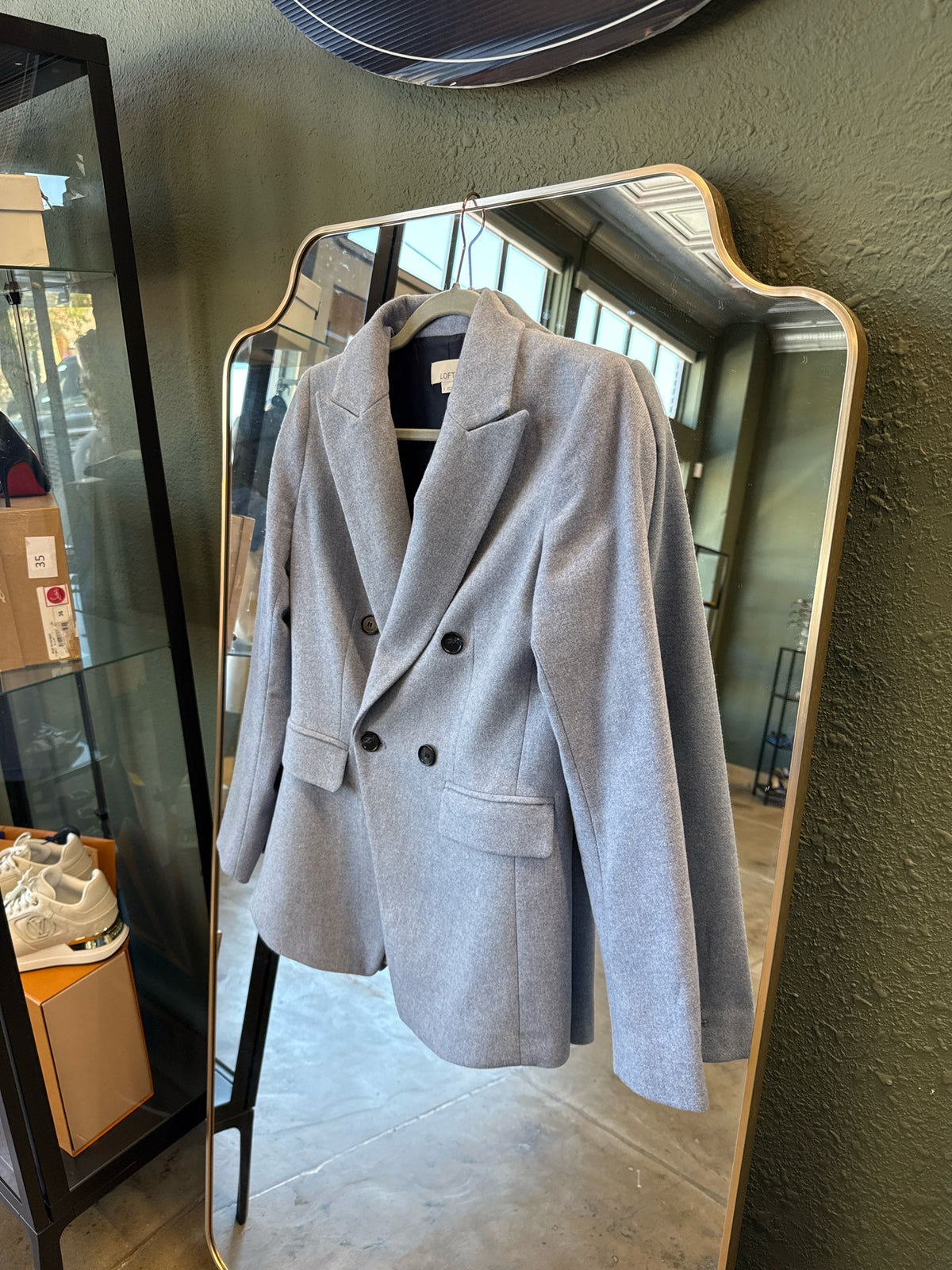 LOFT Size 0 Blue Blazer