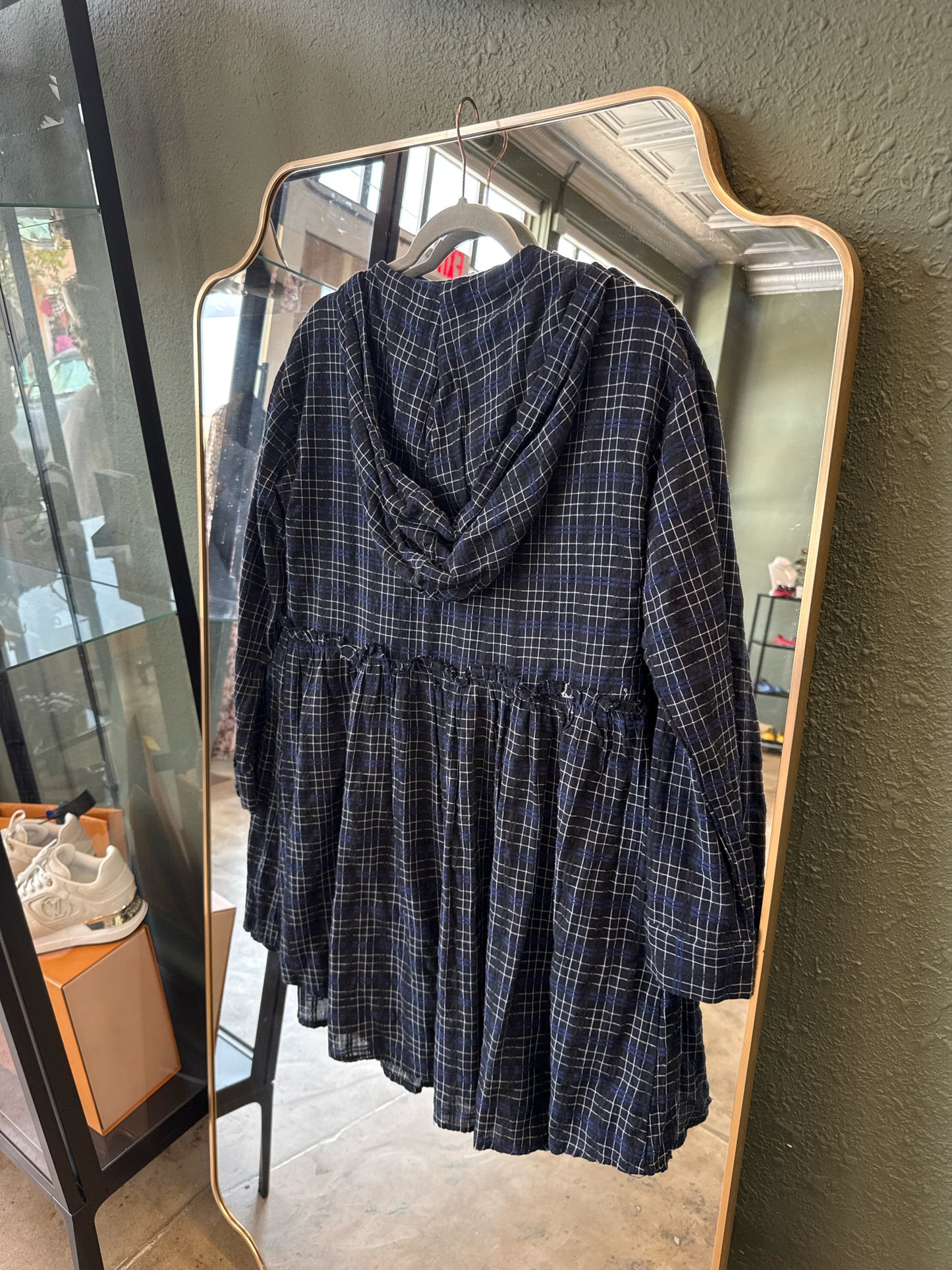 papermoon Size S Navy/Black Dress