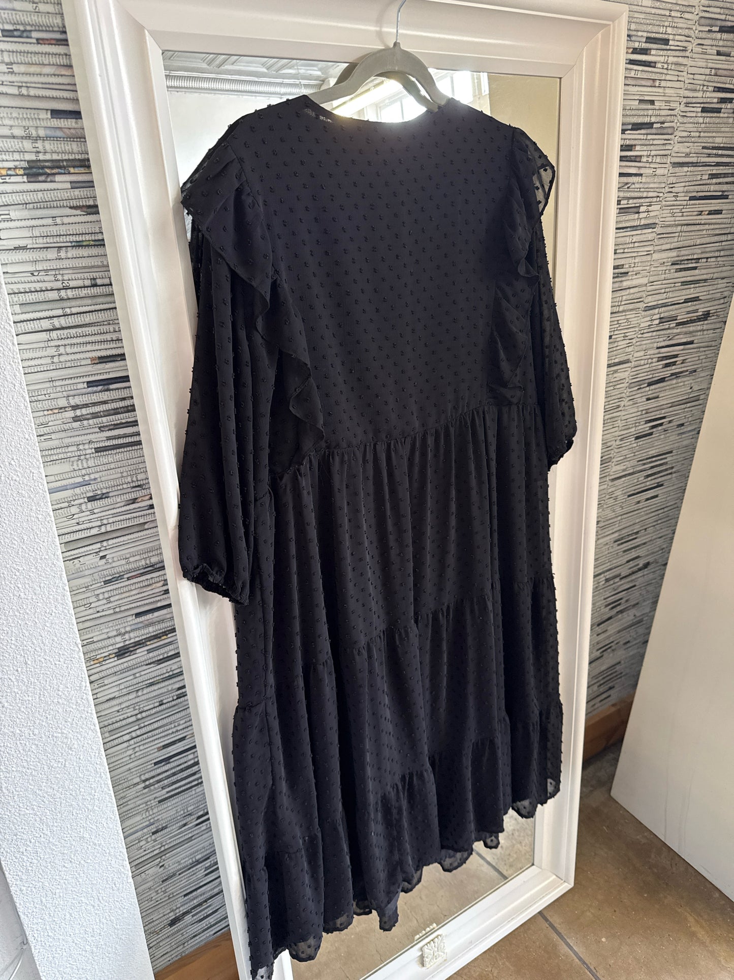 Chic Soul Size 1X Black Dress