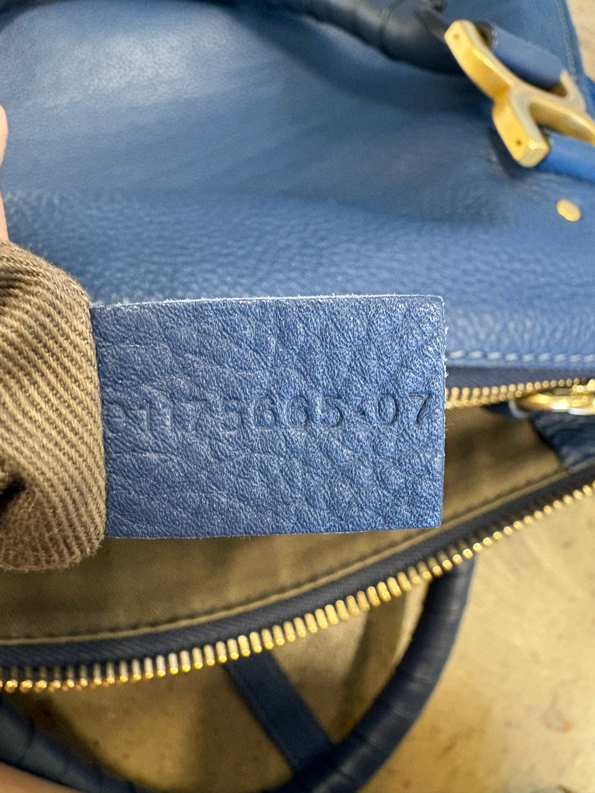 Chloe Navy Luxury