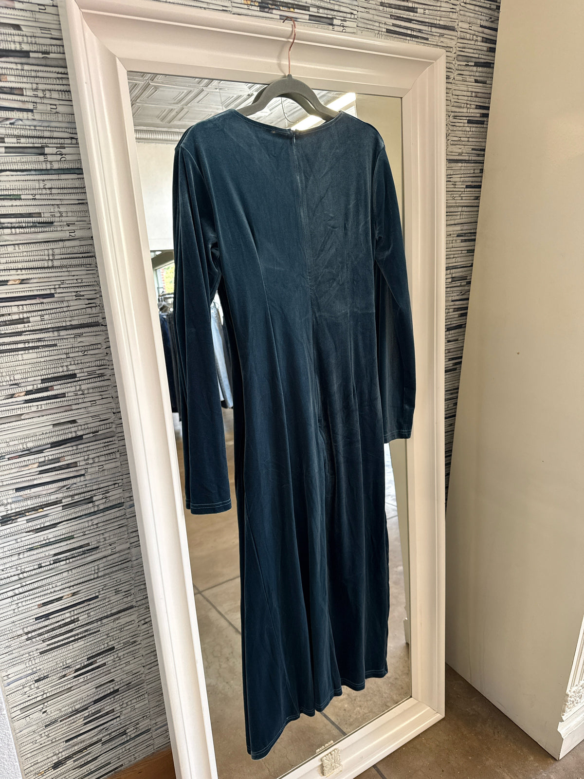 Size L Teal Dress