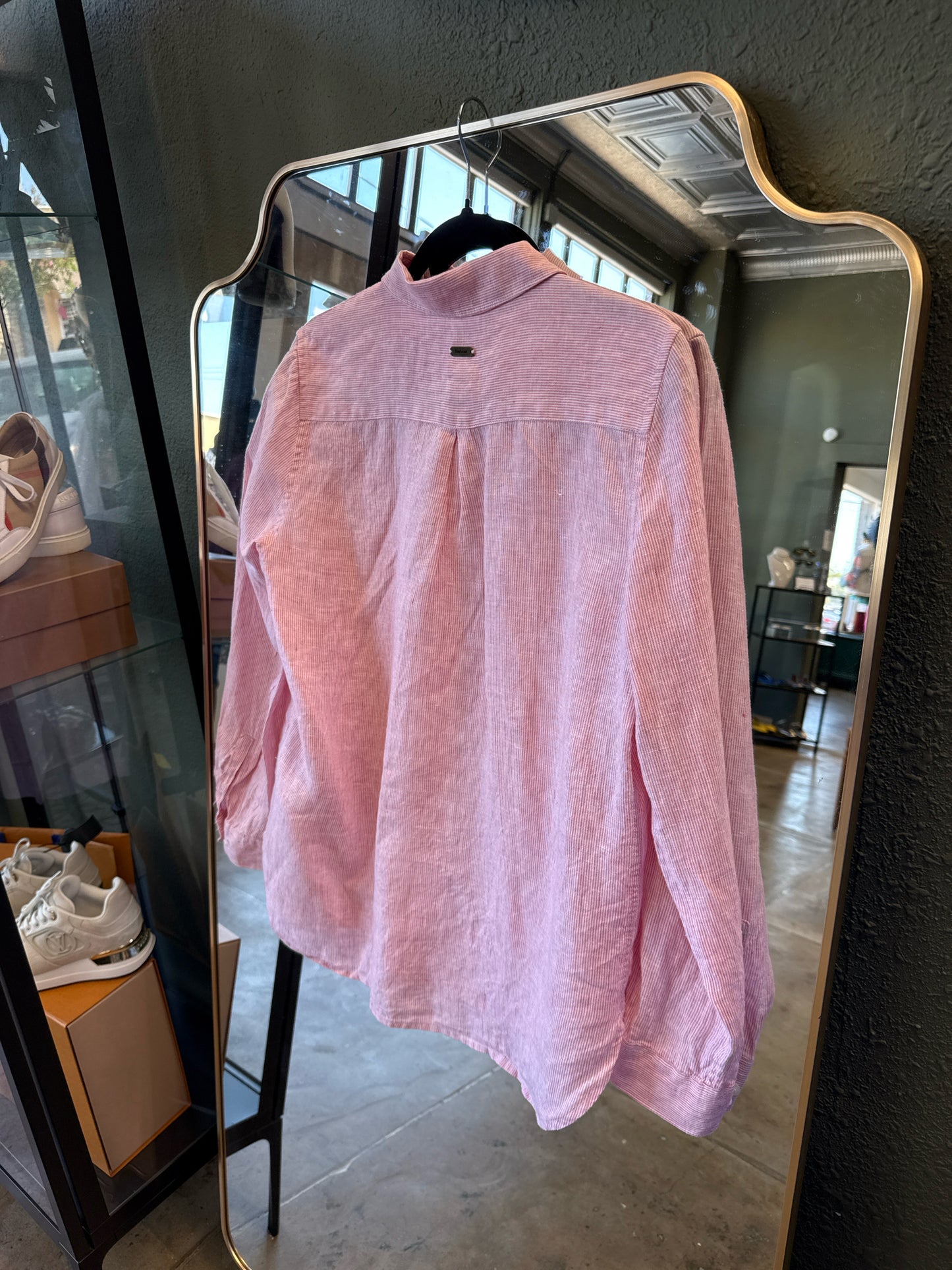 Barbour Size 8 Pink Top