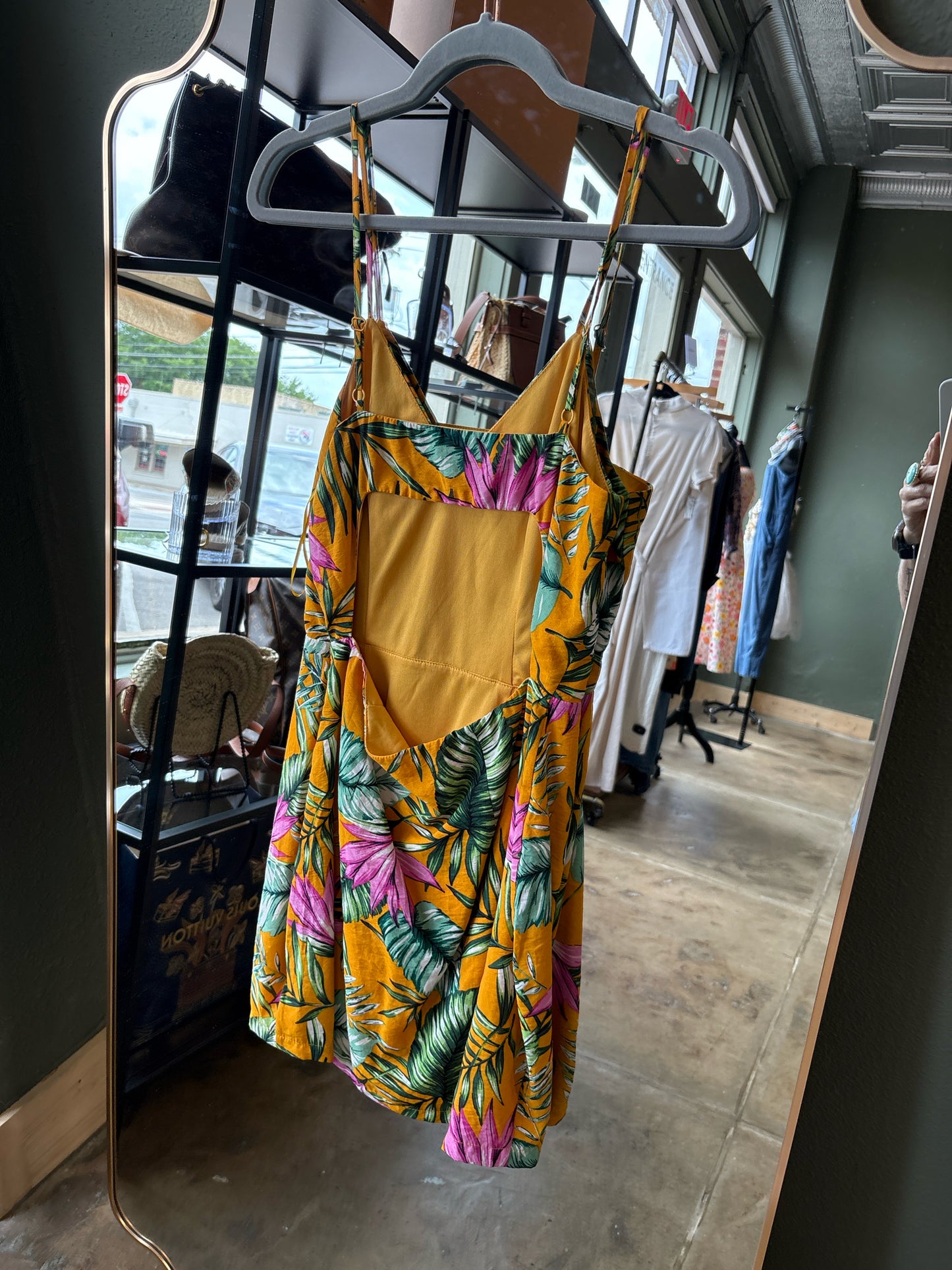 BY THE WAY Size S yellow + multi Dress