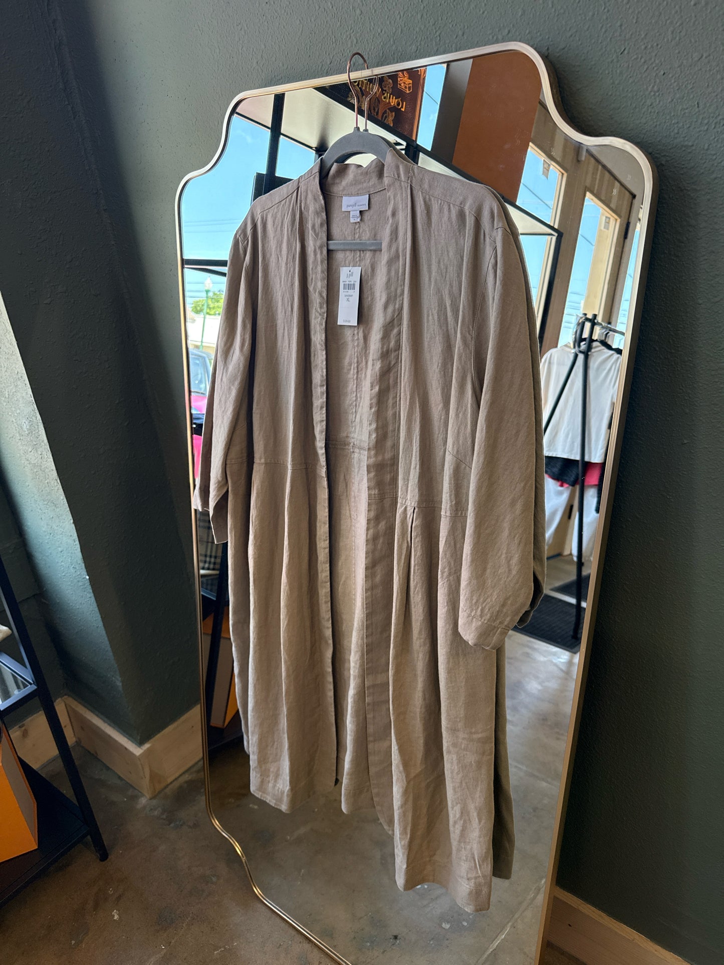 pure jill Size XL Brown Kimono/Shawl