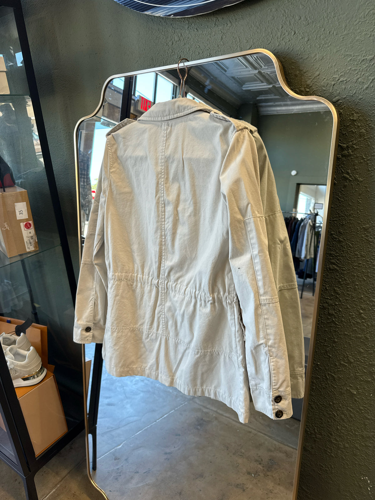 Banana Republic Size S off white Coat