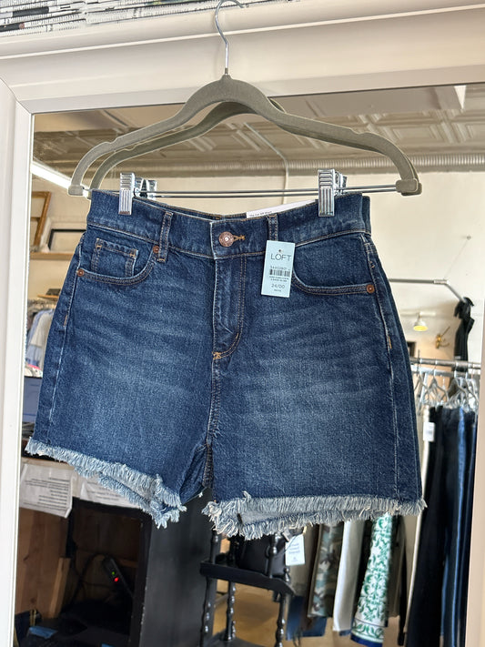 LOFT Size 00 Denim Shorts