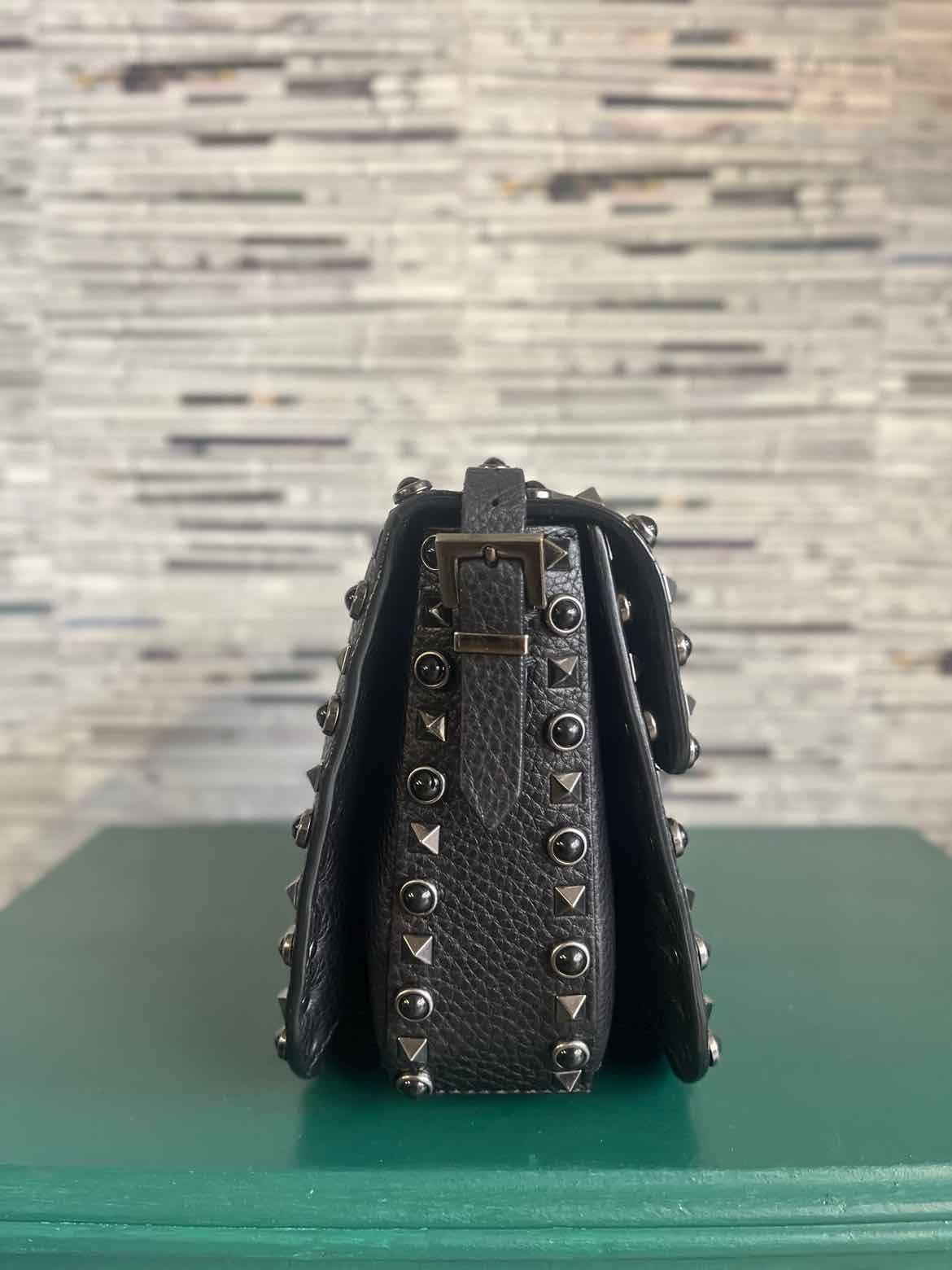 Valentino Black Studded Bag