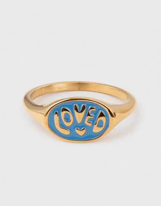 Elevated Faith Gold Ring 7