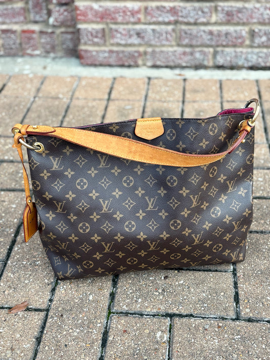 Louis Vuitton Brown/Tan Monogram Bag
