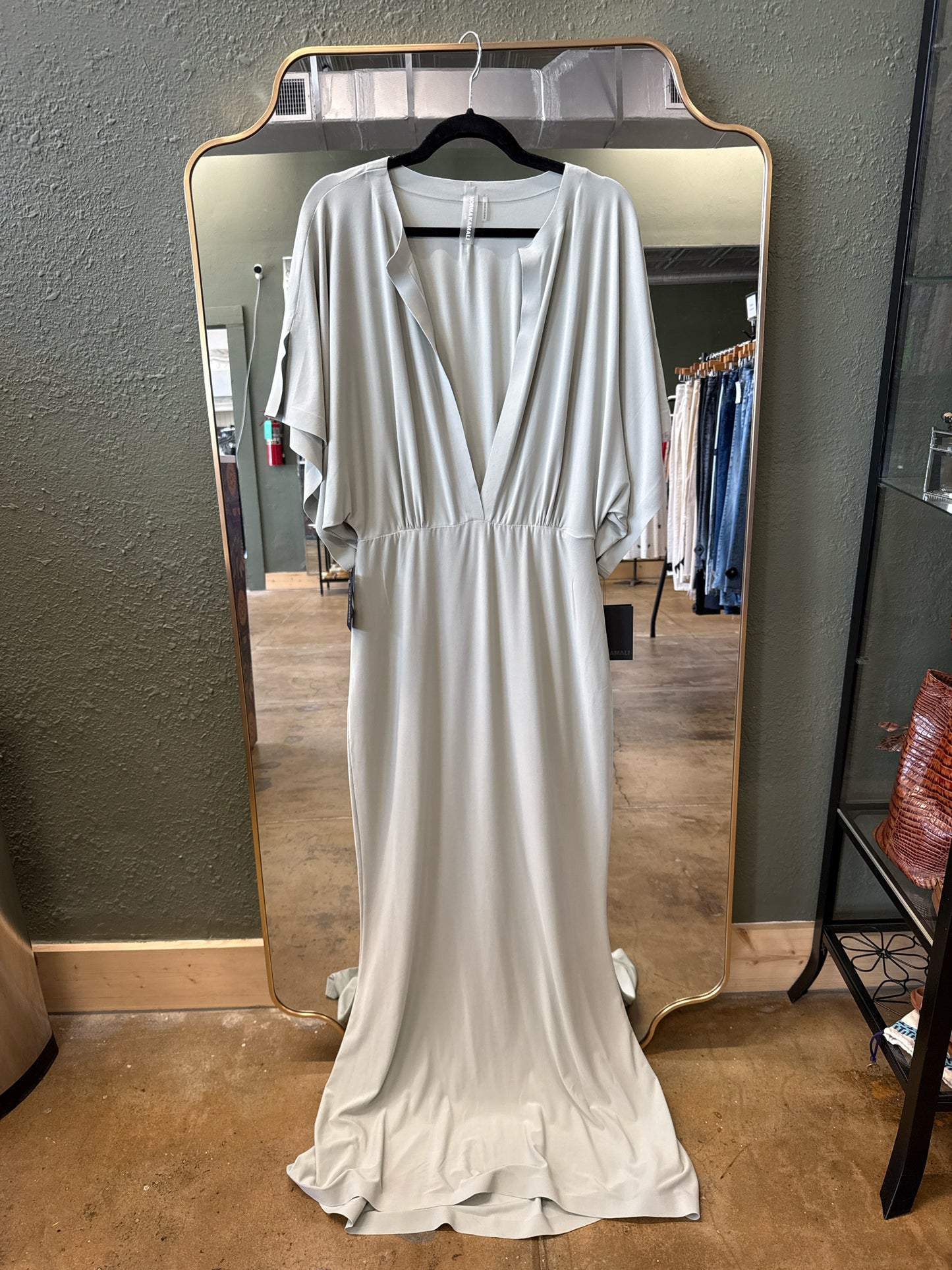 Normakamali Size L Sage Dress