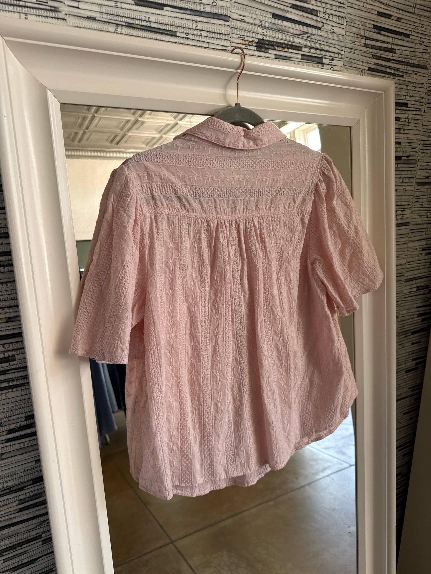 Figueroa & Flower Size L Light Pink Top