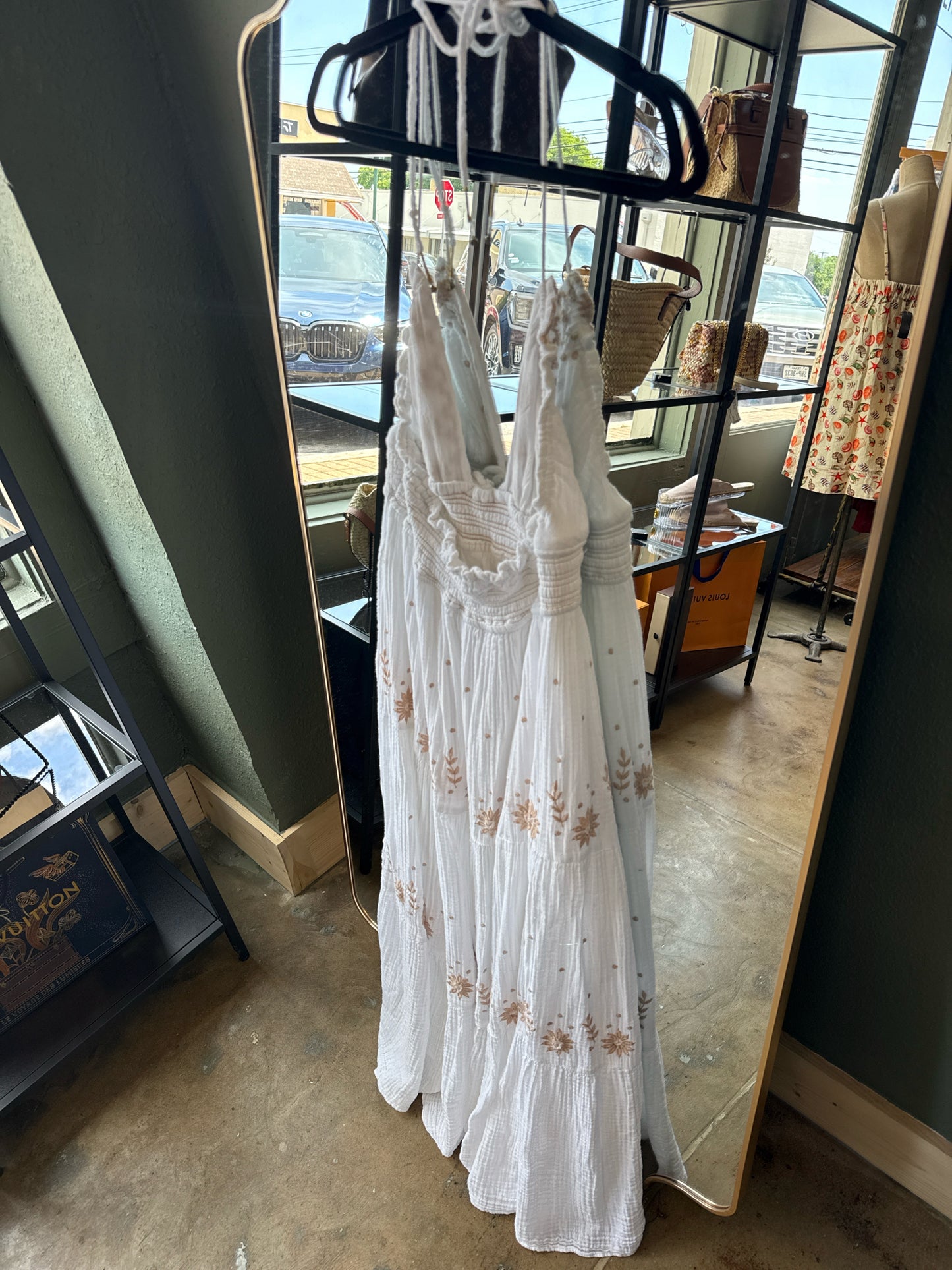 free people Size XL White maxi Dress