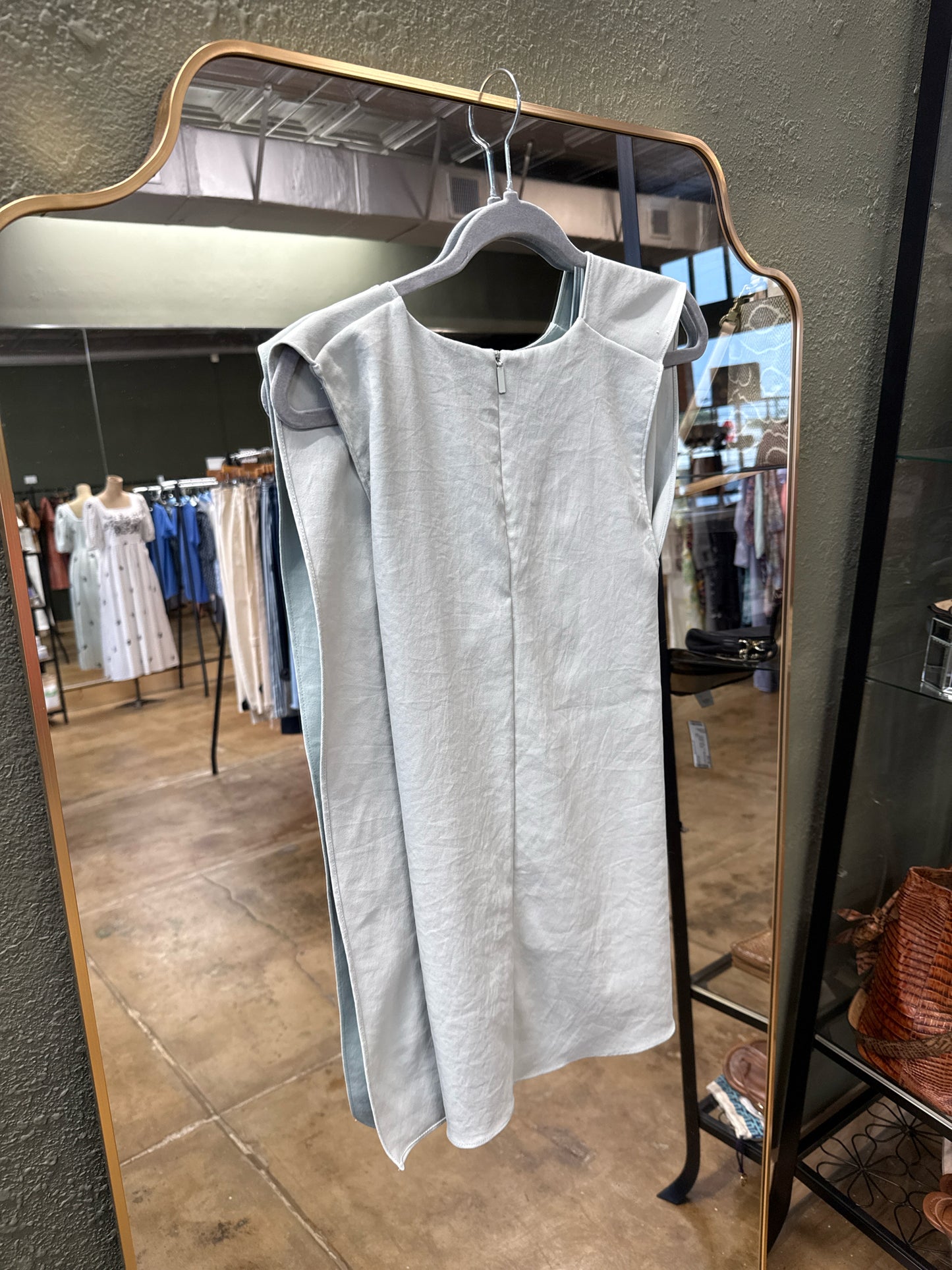 Tibi Size 6 Gray Top
