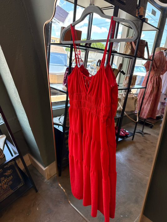 monteau Size S Red Dress