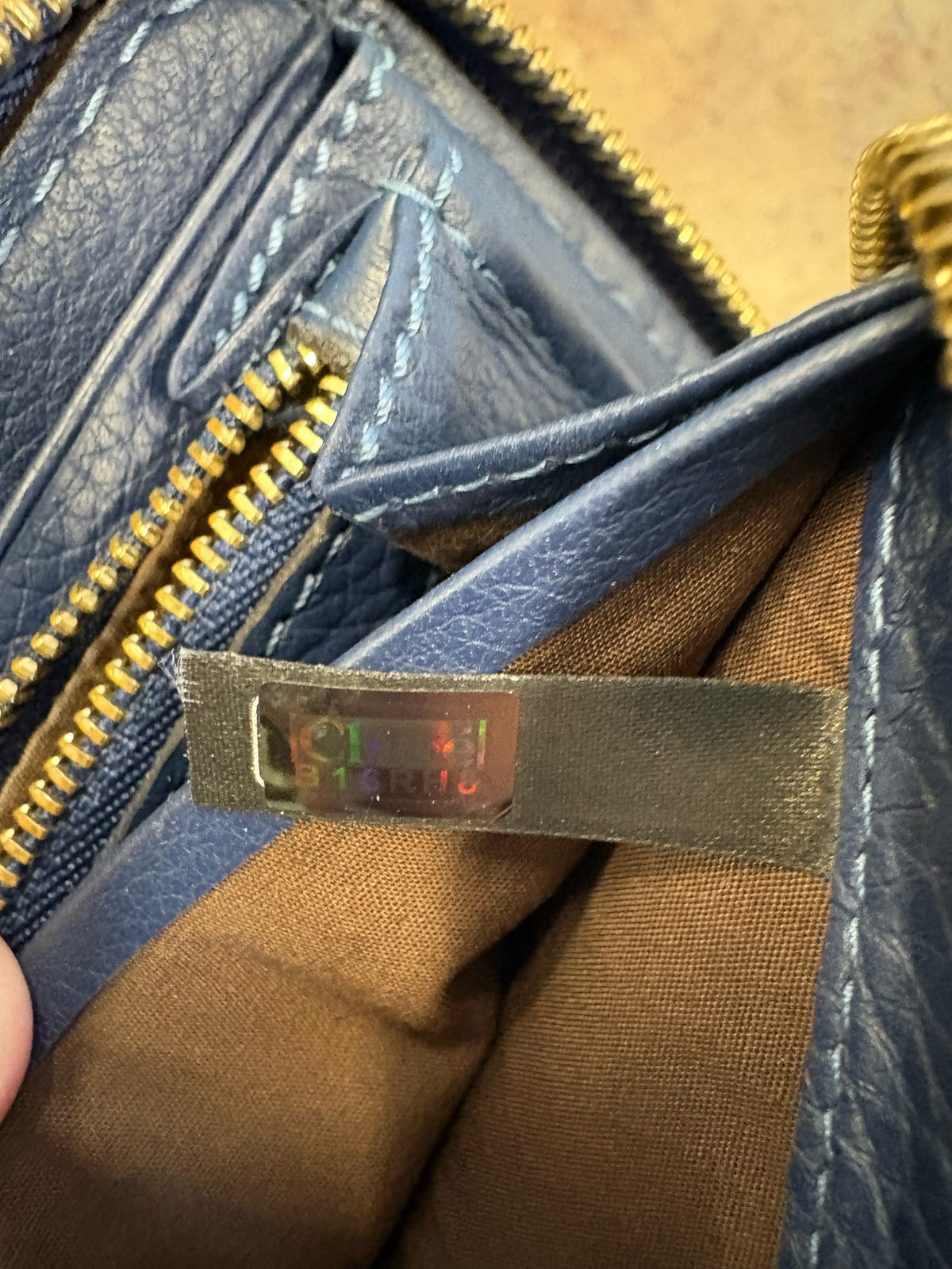 Chloe Navy Luxury