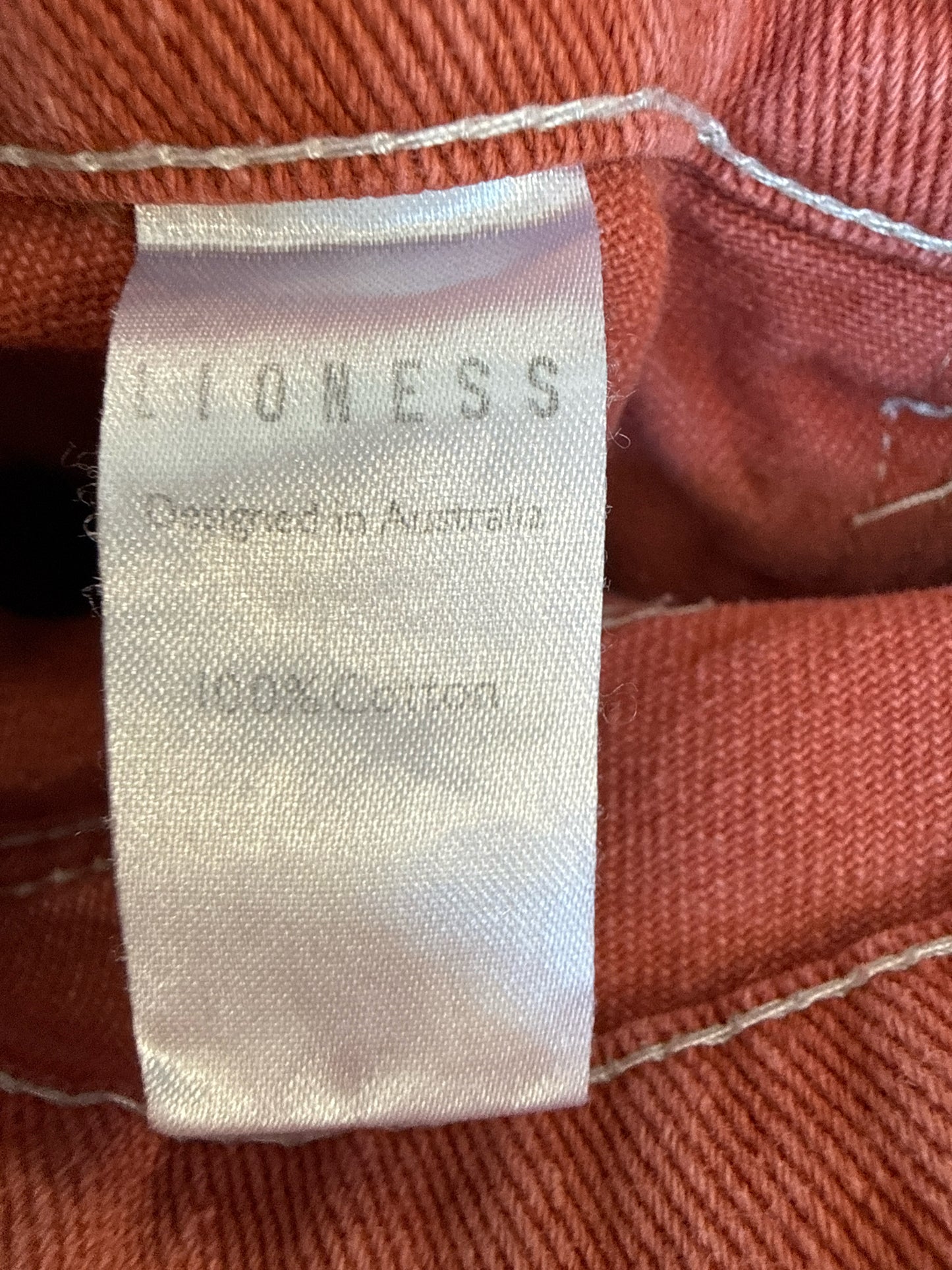 Lioness Size XS Red Pants