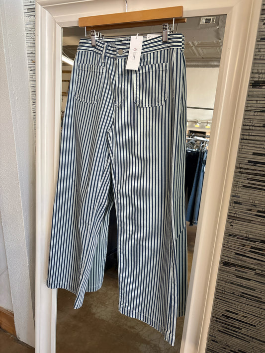 AG Size 27 blue and white Pants
