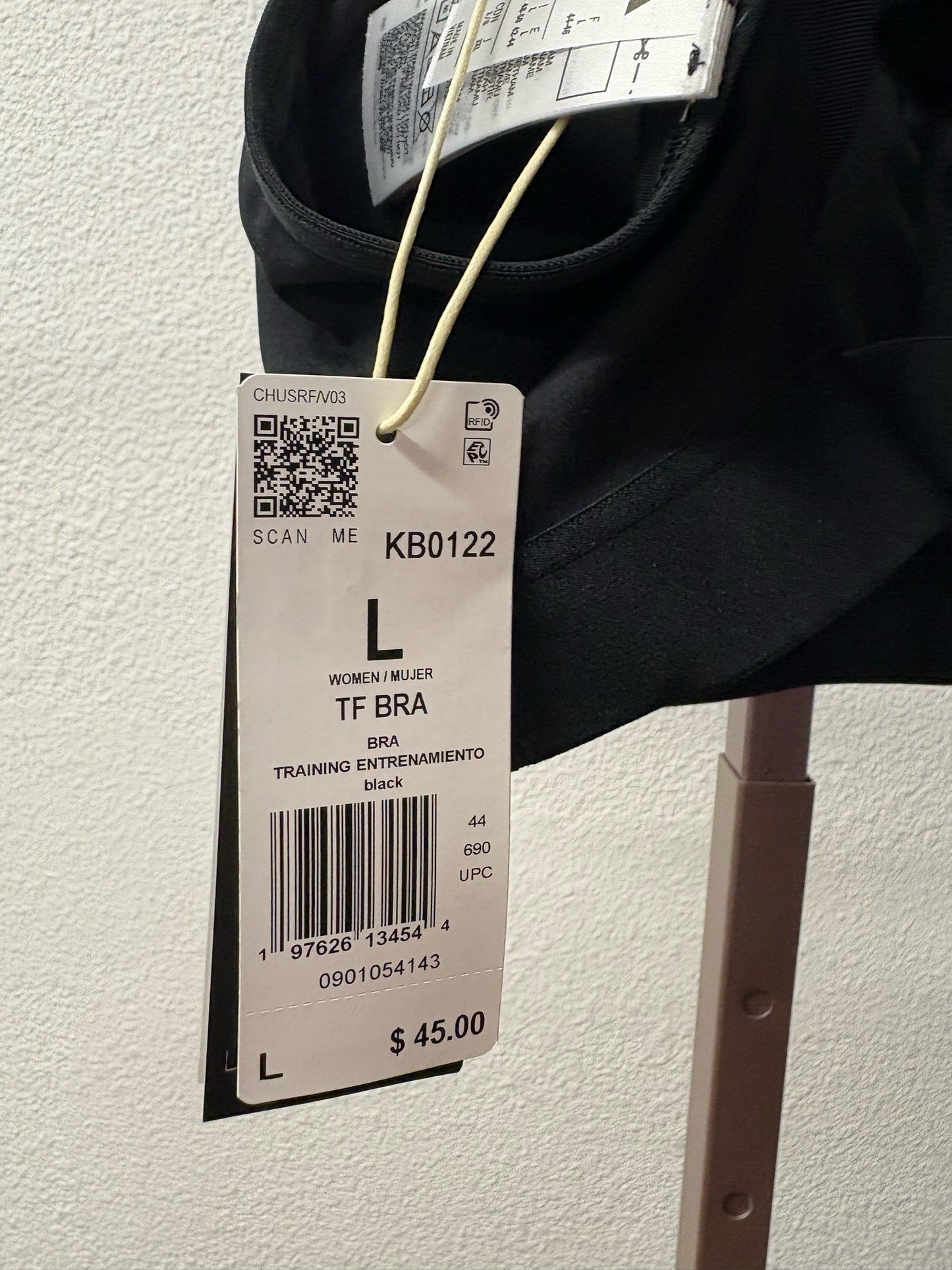 Adidas Size L Sportsbra