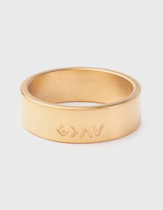 Elevated Faith Gold Ring 7